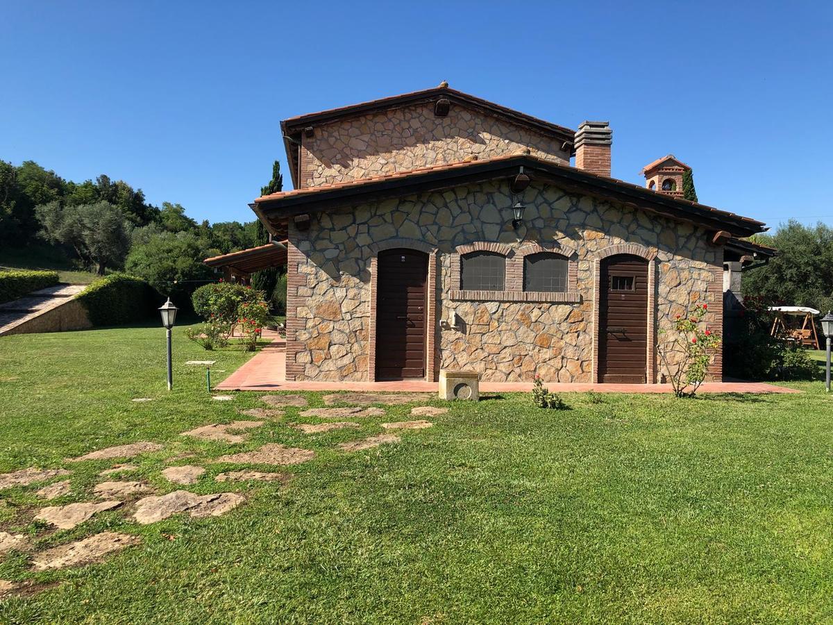 Casale Farnesiana B&B Tarquinia Bagian luar foto